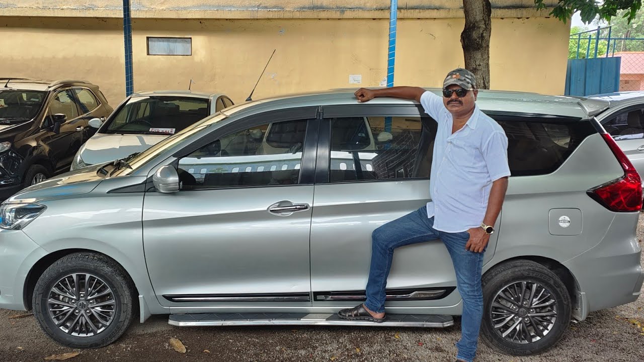 #ertiga zdi+2020 డీజిల్ ఏర్ బ్యాగ్స్ అలయ్ వీల్స్ టచ్ స్క్రీన్ రివర్స్ కెమెరా పుష్ స్టార్ట్6281830756