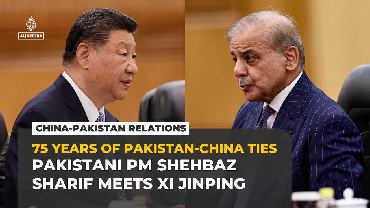 Pakistani PM Sharif meets Xi in Beijing as China, Pakistan mark 75 years of ties