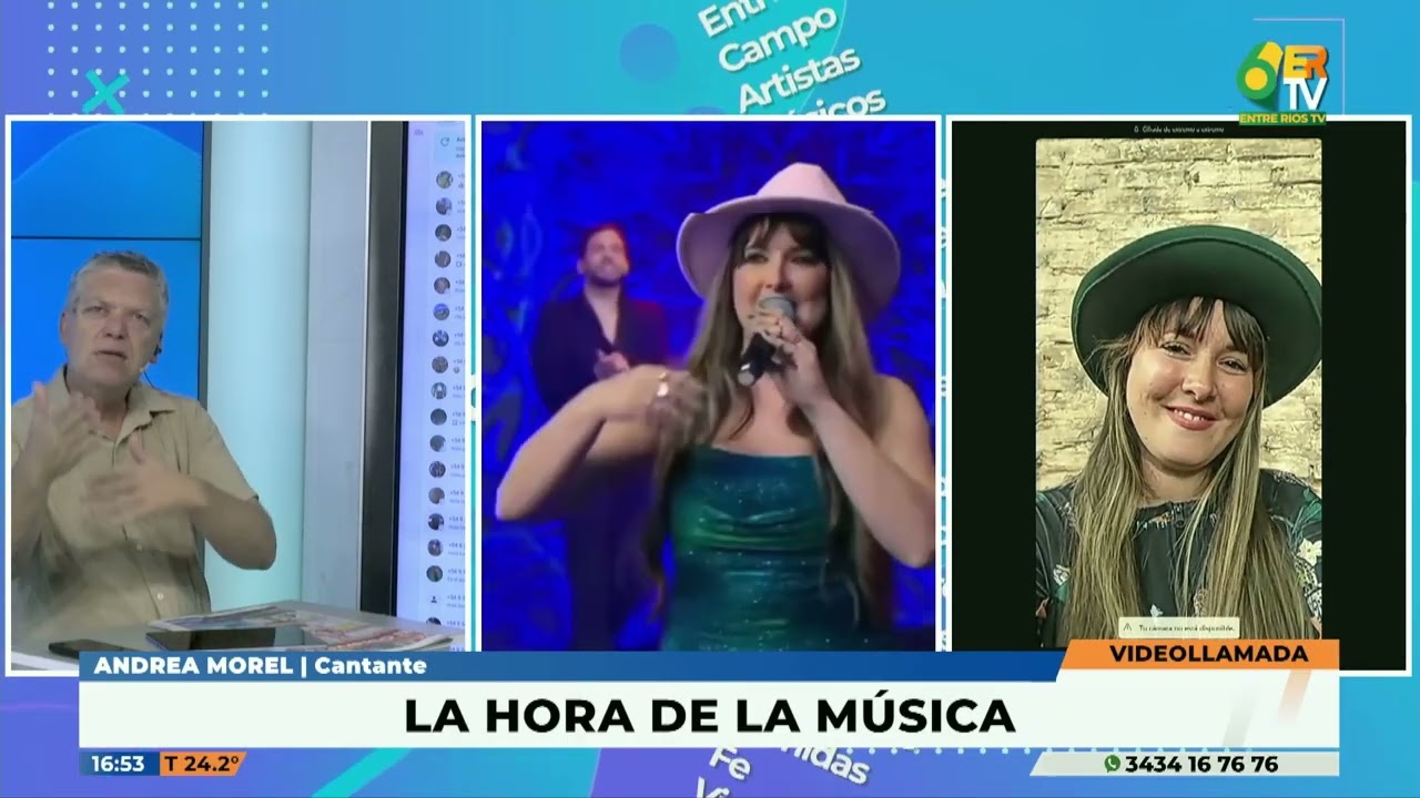 LA HORA DEL CANTANTE - Andrea Morel