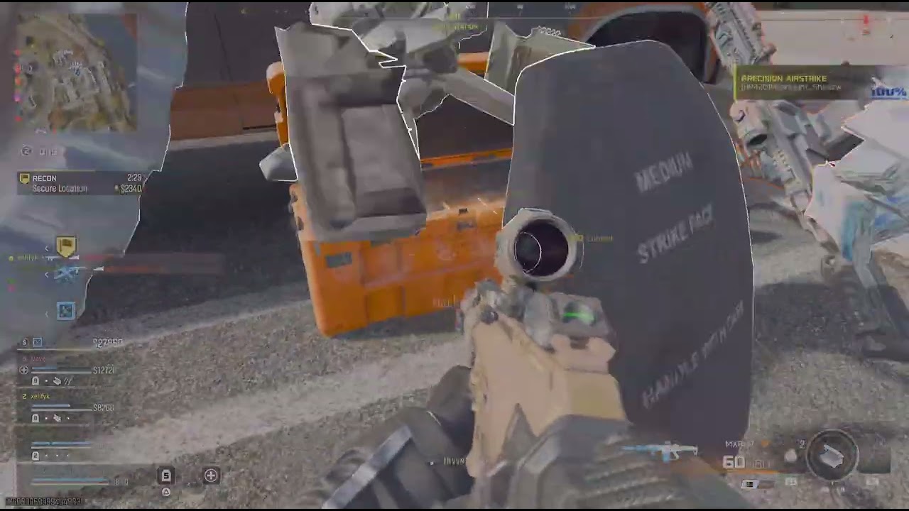 When your Airstrike takes the whole squad and its Victory