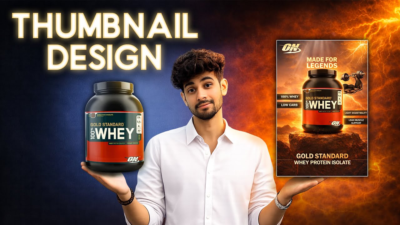 Live thumbnail Banate hai | Ajaoooo Photoshop valo