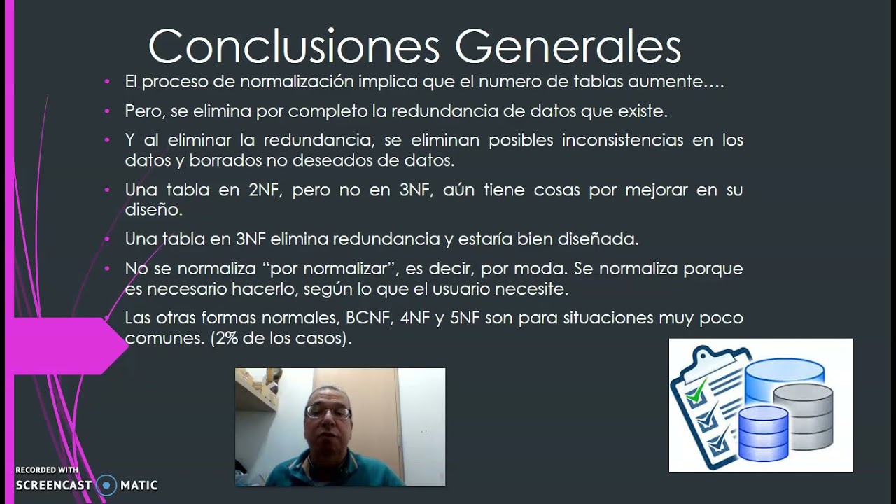 CONCLUSIONES NORMALIZACION 10
