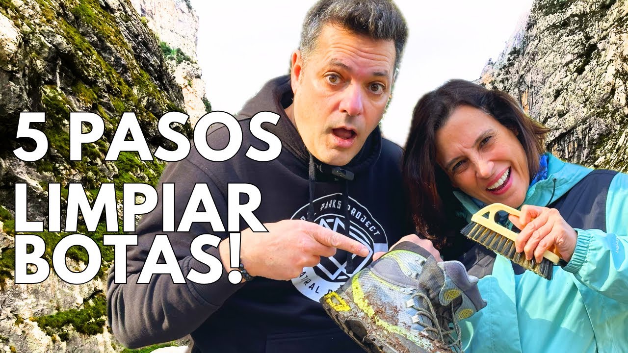 TUTORIAL: Cómo LIMPIAR las botas de TREKKING 🥾