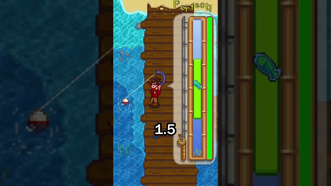 The BIGGEST Fishing Bar In Stardew Valley 1.6