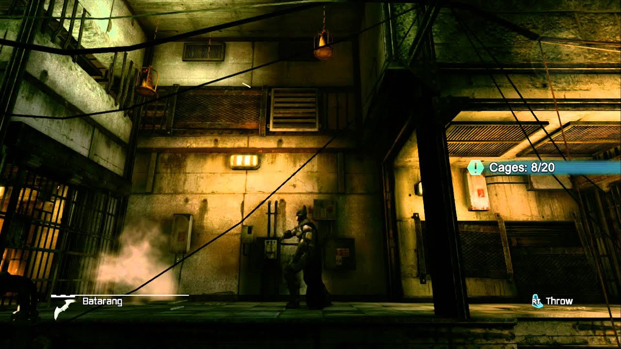 Batman Arkham Origins Blackgate - Penguin Cages Locations
