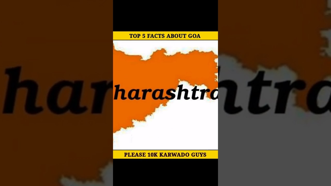 TOP 5 INTERESTING FACTS ABOUT GOA | GOA FACTS | GOA TOURISM | #SHORTS