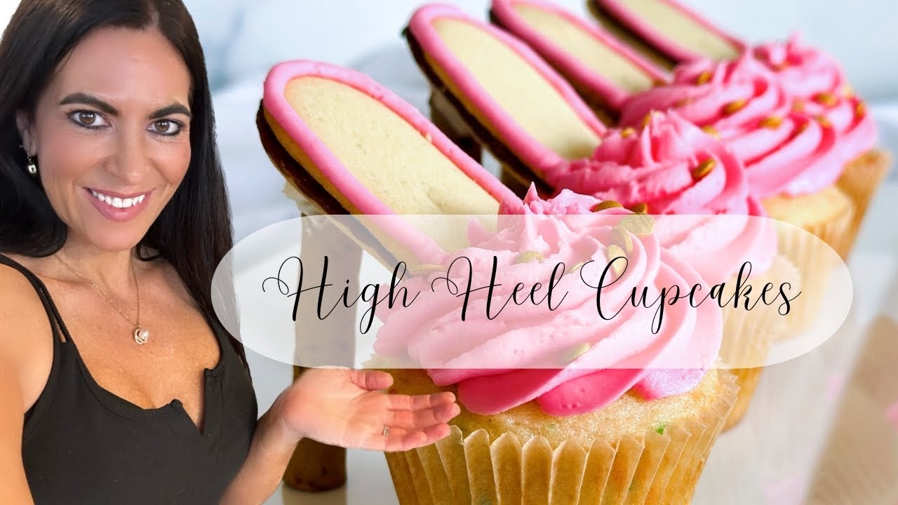 High Heel Cupcakes