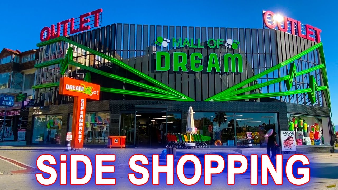SIDE SHOPPING. MALL OF DREAM. Side Türkei  #side #antalya #türkei
