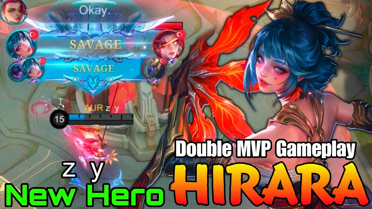 New Assassin Hirara is BROKEN?! - New Hero Hirara Gameplay by z  y - Mobile Legends 
