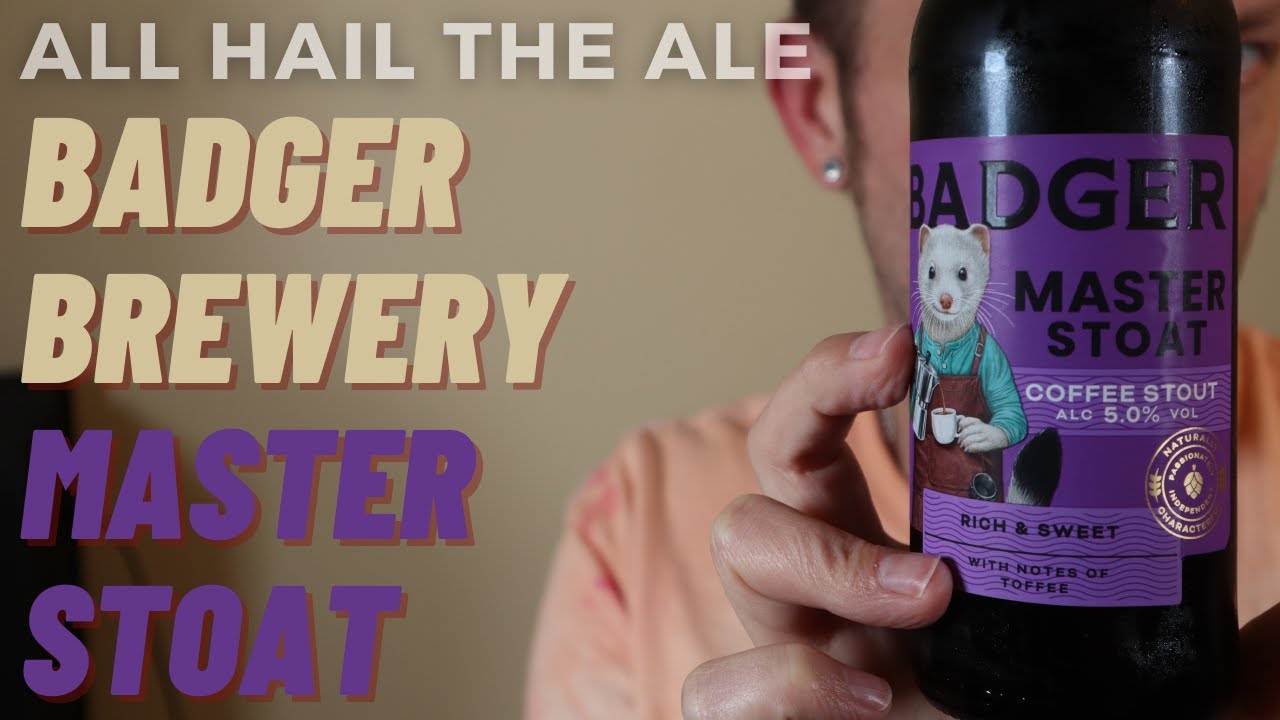 BADGER BREWERY - Master Stoat Coffee Stout Review