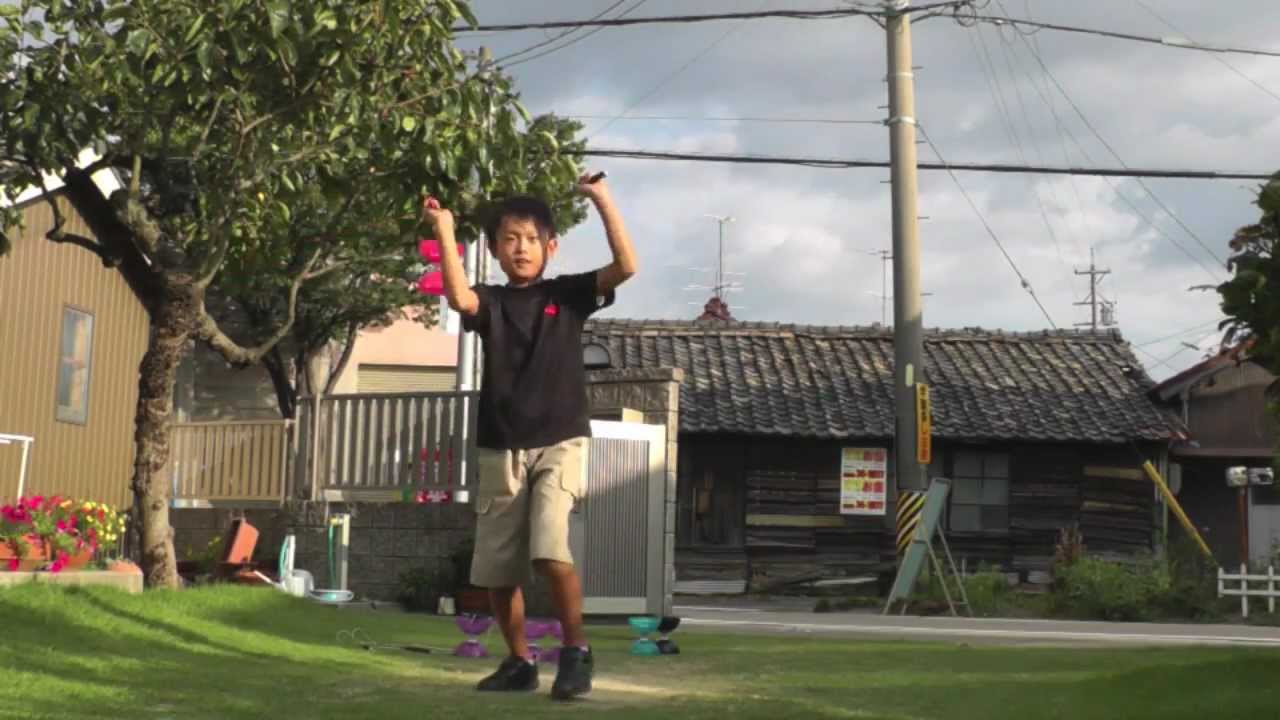 2012/10　1 diabolo vertax tricks