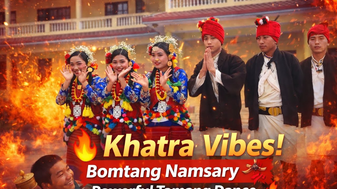 Bomtang Namsari | Tamang Dance by Students | Cultural Vibes 🔥