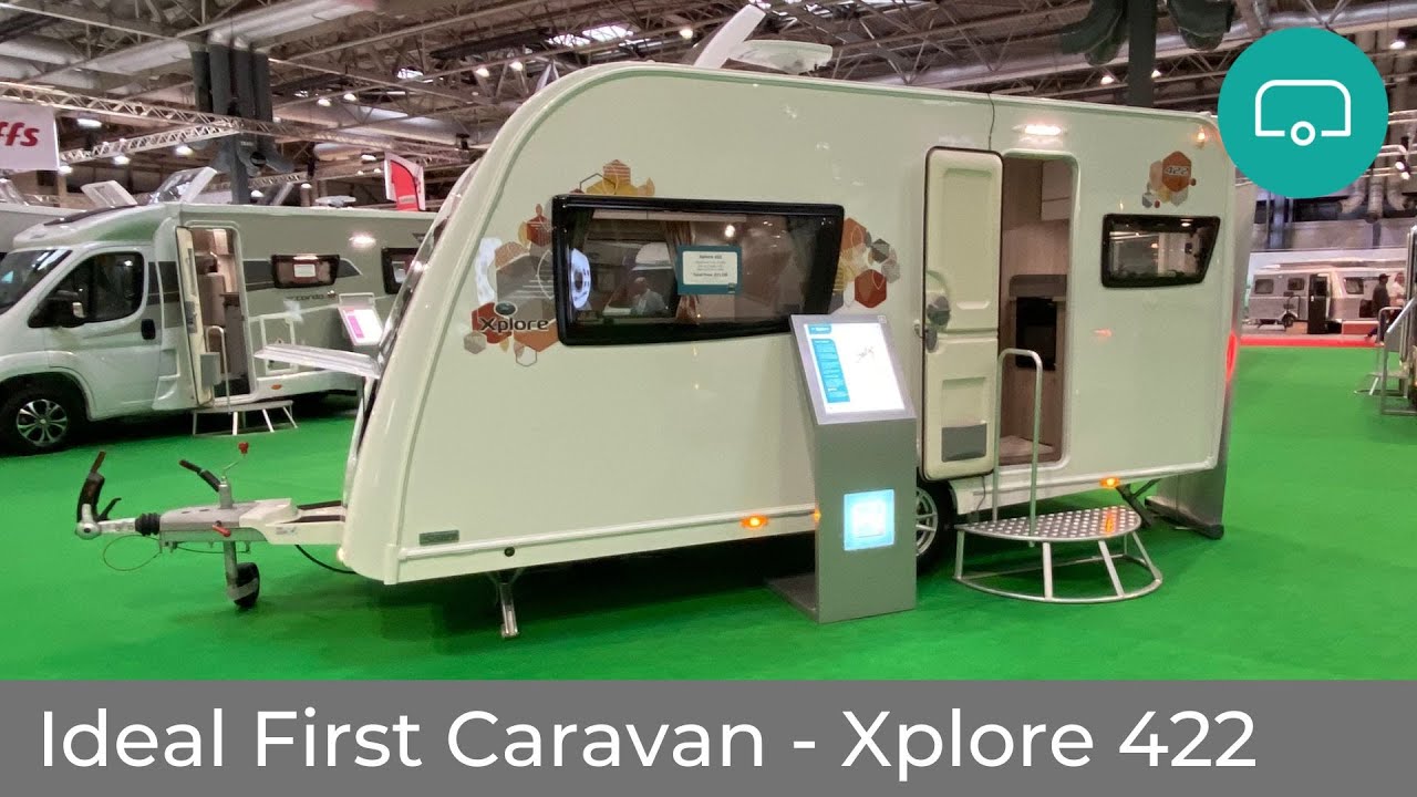 Отличный двухместный караван Xplore 422 (модель 2023 года)