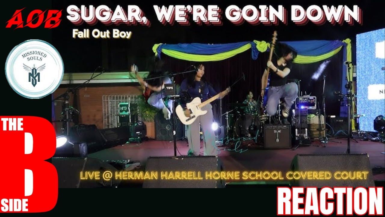 The B Side | Reaction To Missioned Souls | SUGAR, WE'RE GOIN DOWN (Fall Out Boy)