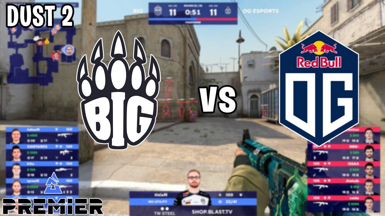 BIG vs OG Highlights - Map 1 Dust2 - CSGO BLAST Premier Fall 2020 Finals