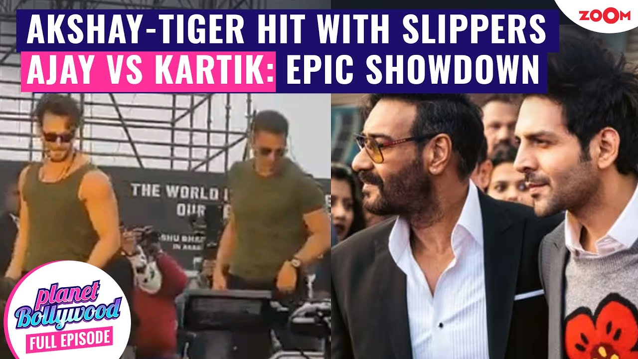 Akshay Kumar & Tiger Shroff TARGETED by slippers | Ajay Devgn vs Kartik Aaryan at Box Office