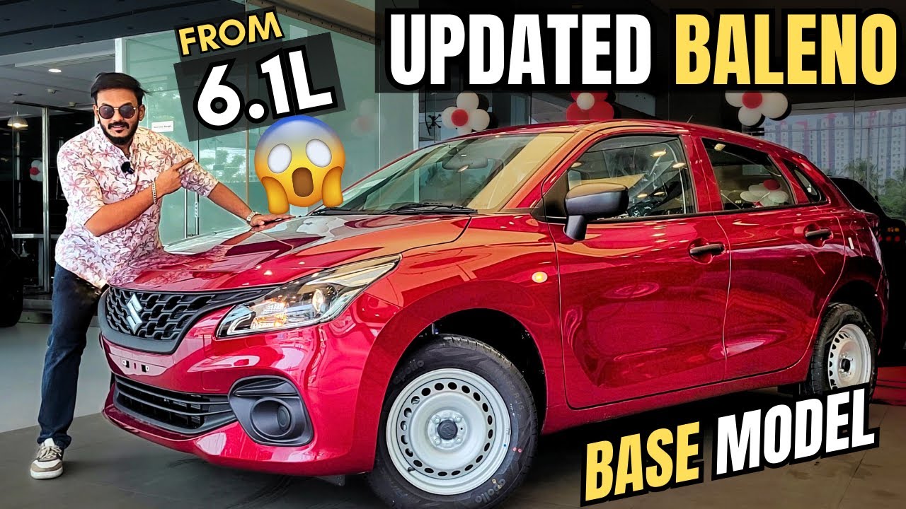 FROM 6.1L😱🔥 *UPDATED* BALENO SIGMA 2025 MODEL🤩 Baleno 2025 New Model🔥Baleno 2025 Base Model🔥