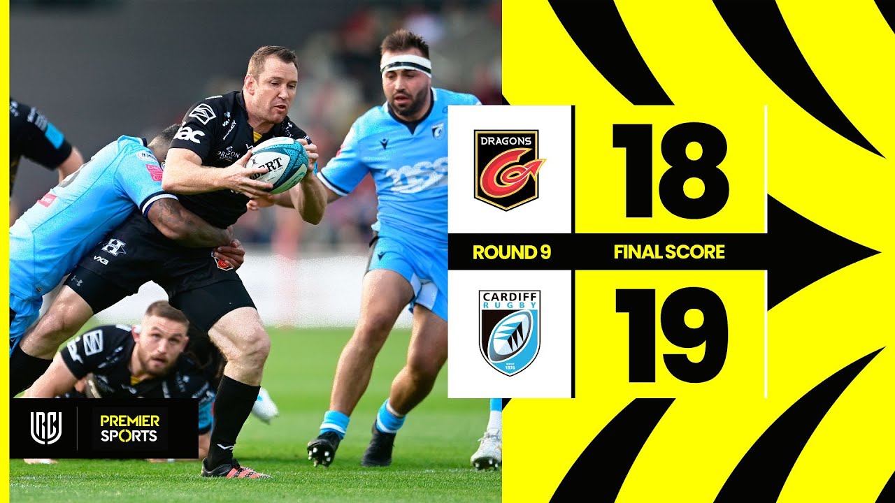 Dragons vs Cardiff Rugby - Highlights from URC