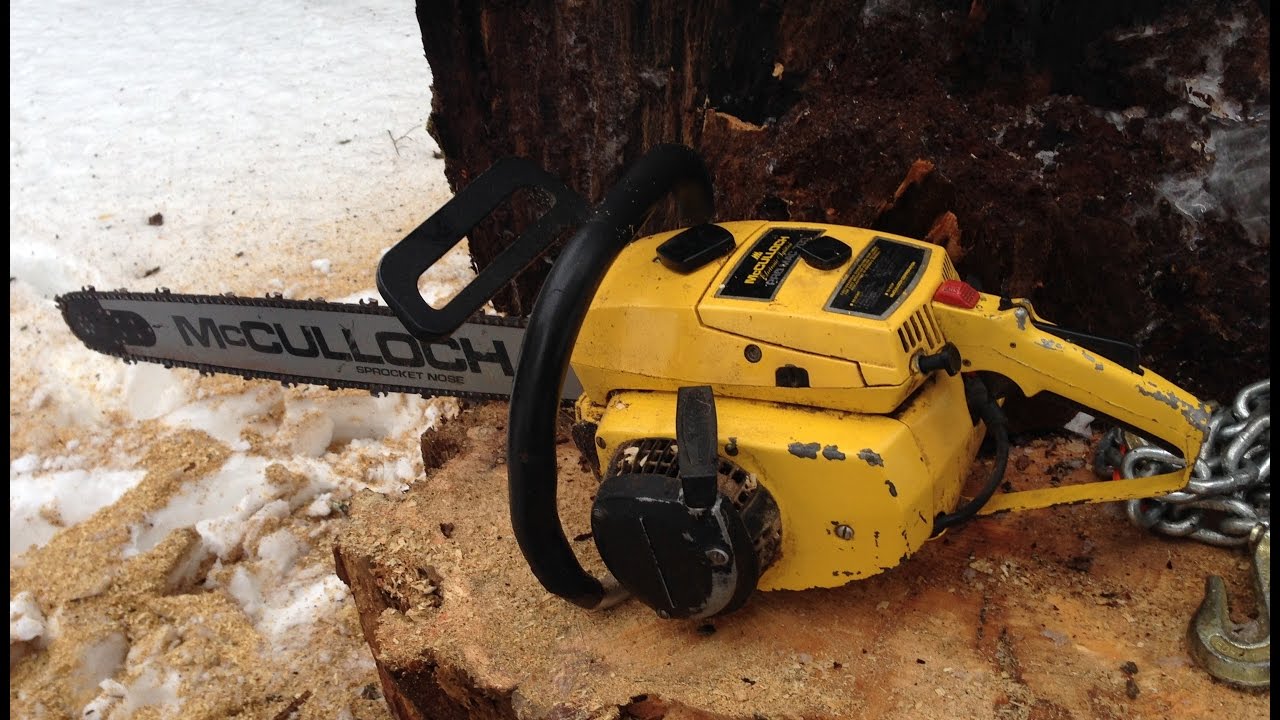 McCulloch Pro Mac 700 - Pine Tree Massacre