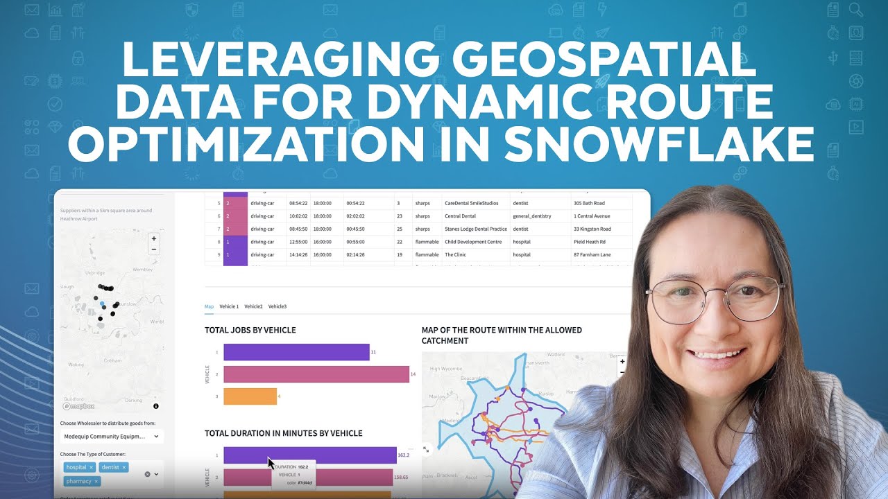 Leveraging Geospatial Data For Dynamic Route Optimization In Snowflake