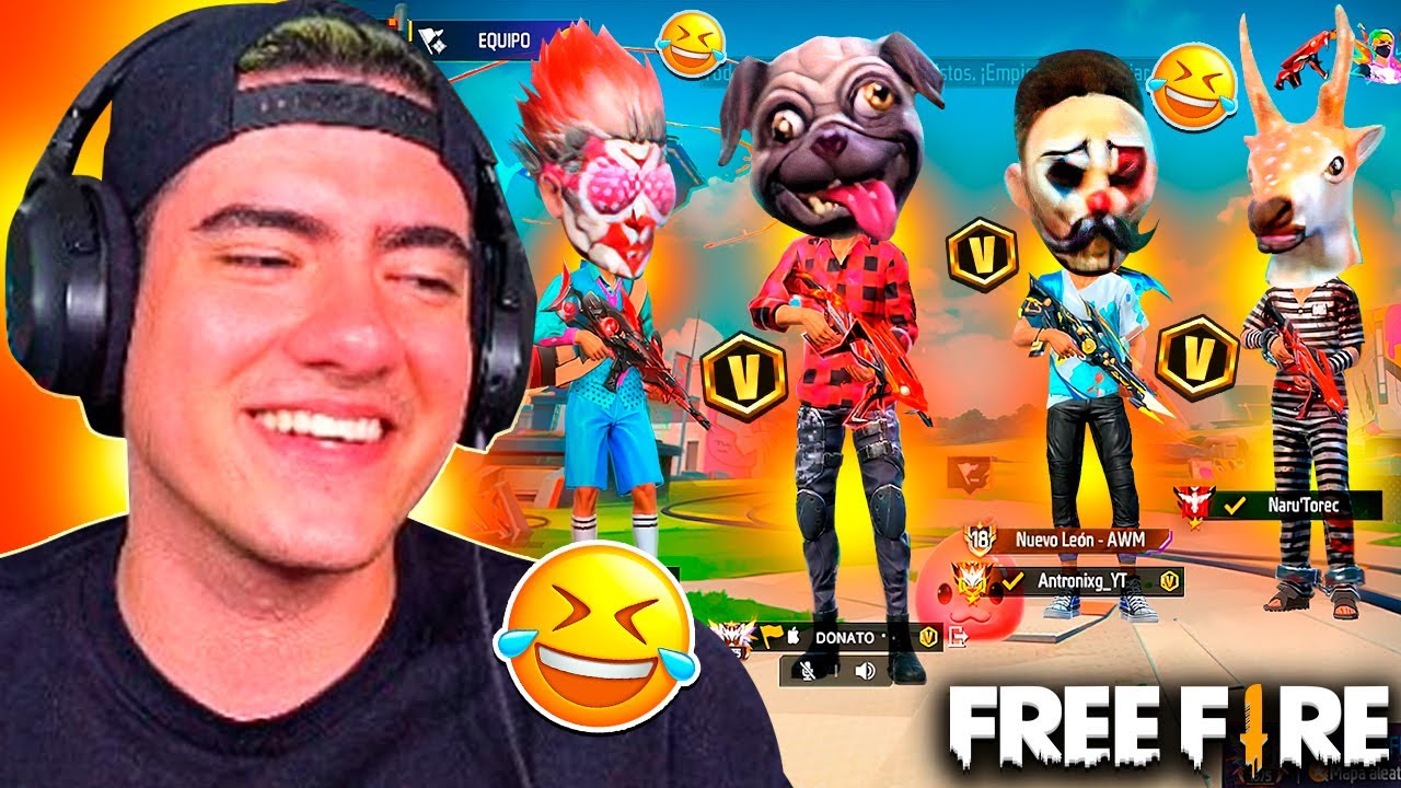 LA PARTIDA MAS GRACIOSA DE FREE FIRE - TheDonato