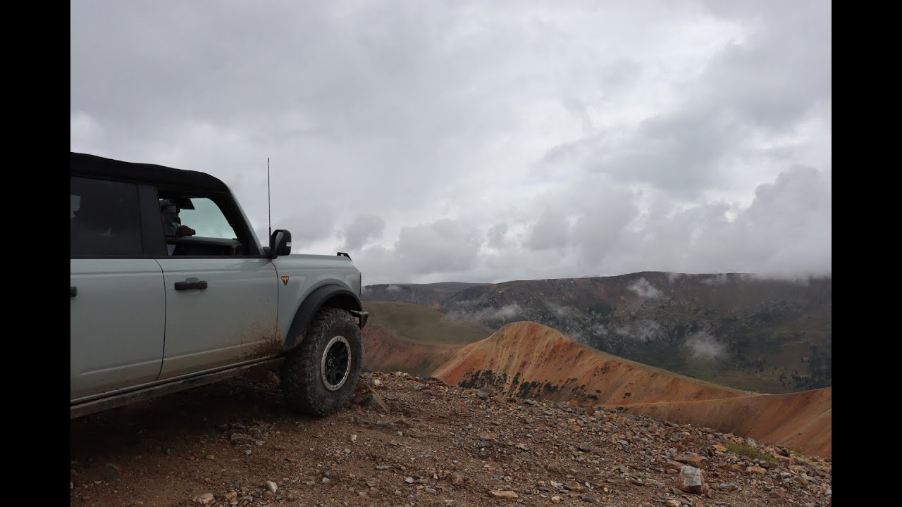 Redcone Pass, 2022 Ford Bronco Badlands Sasquatch, always wanted to run this trail!