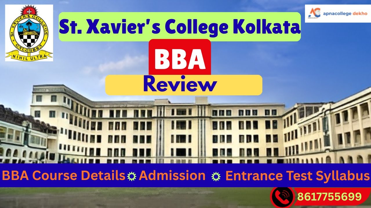 St.Xaviers College  BBA I BMS Admission I Placements I Top BBA College In Kolkata I Review 2026