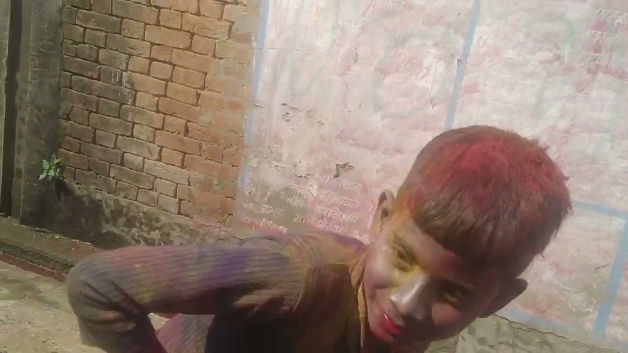 💦💦 gaon ki special Holi 🤣🤣😍💕
