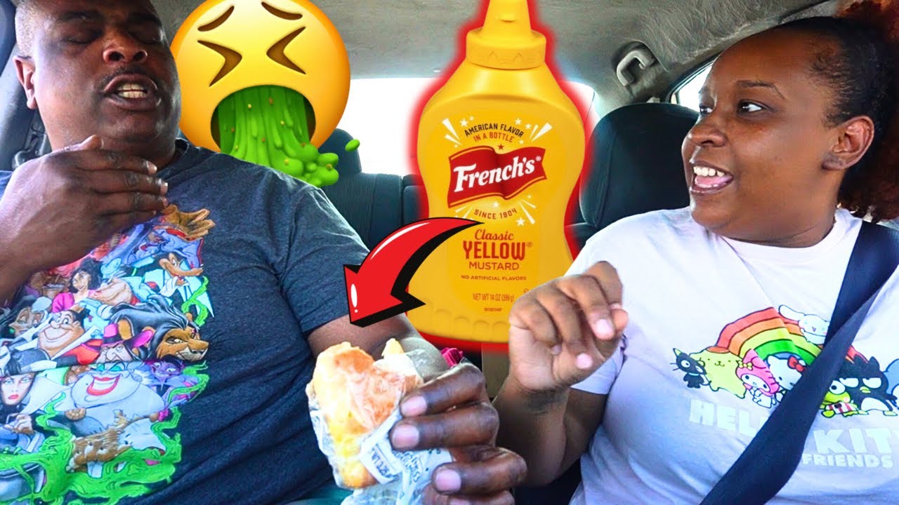 PUTTING MUSTARD IN HIS DONUT PRANK!! | MUST WATCH *HILARIOUS*