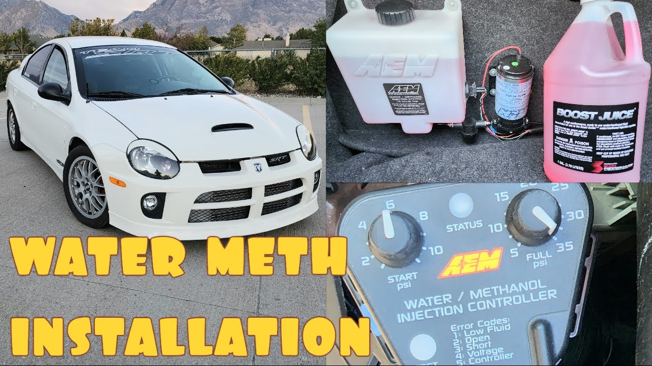 (Easy!) How I installed the AEM water methanol kit on my neon SRT4