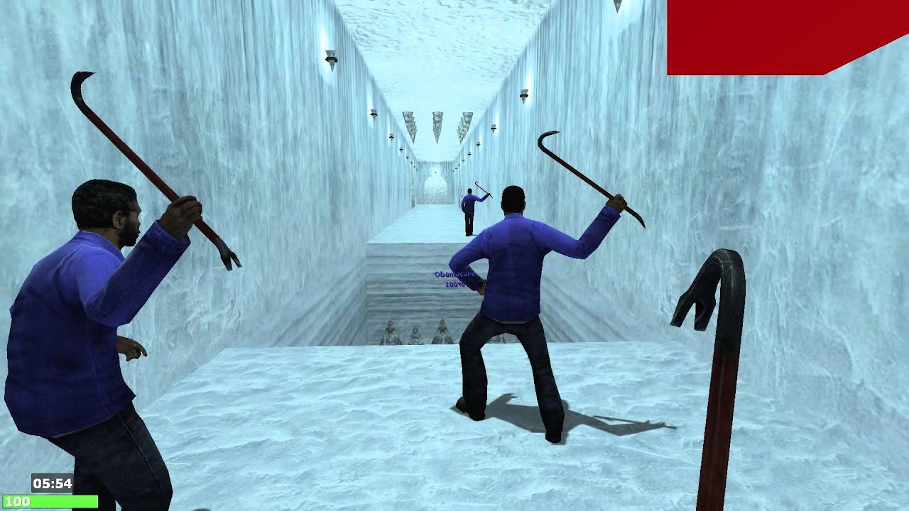 Garry's Mod - DEATH RUN - Frozen Death