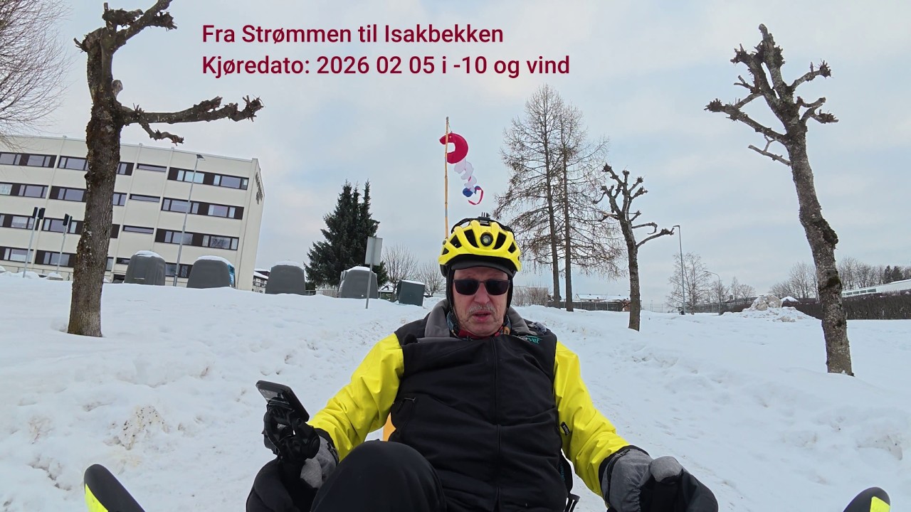 Sykkeltur 2026 02 05 Isakbekken