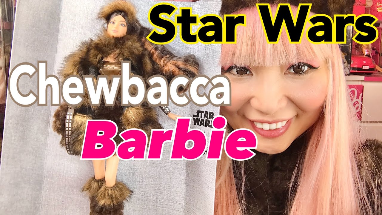 STAR WARS x BARBIE DOLL 2020! CHEWBACCA BARBIE REVIEW VIDEO!