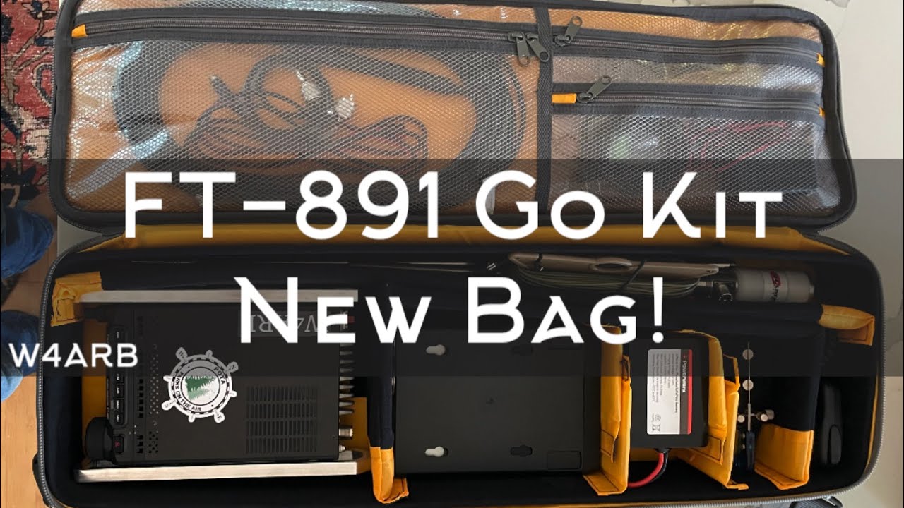 FT-891 POTA Gear in One Organized Bag!