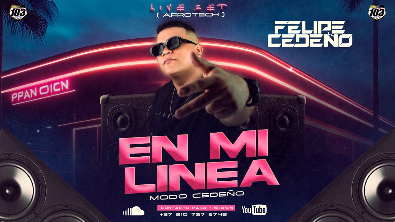 EN MI LINEA LIVE SET FELIPE CEDE&Ntilde;O  AFROTECH 🔥