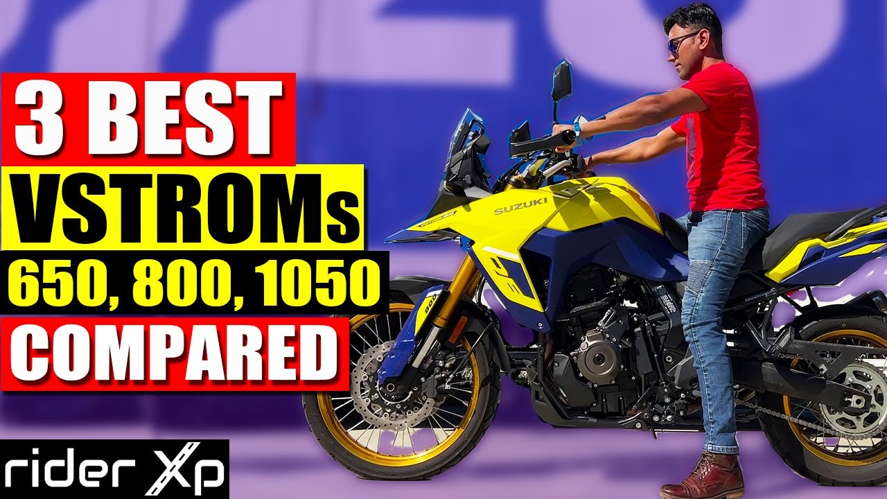 Я прокатился на трех мотоциклах V-Strom и нашел ЛУЧШИЙ для туризма!