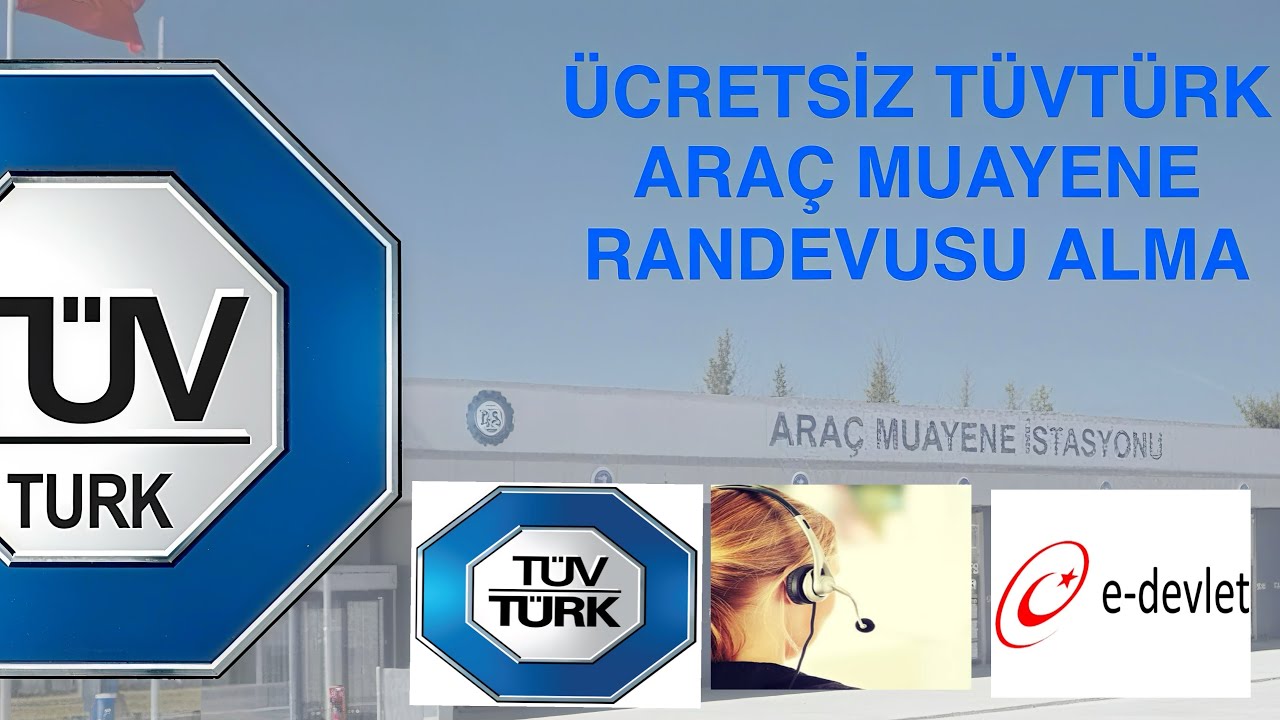 ÜCRETSİZ TÜVTÜRK ARAÇ MUAYENE RANDEVUSU ALMA #tüvtürk #randevu #muayene 