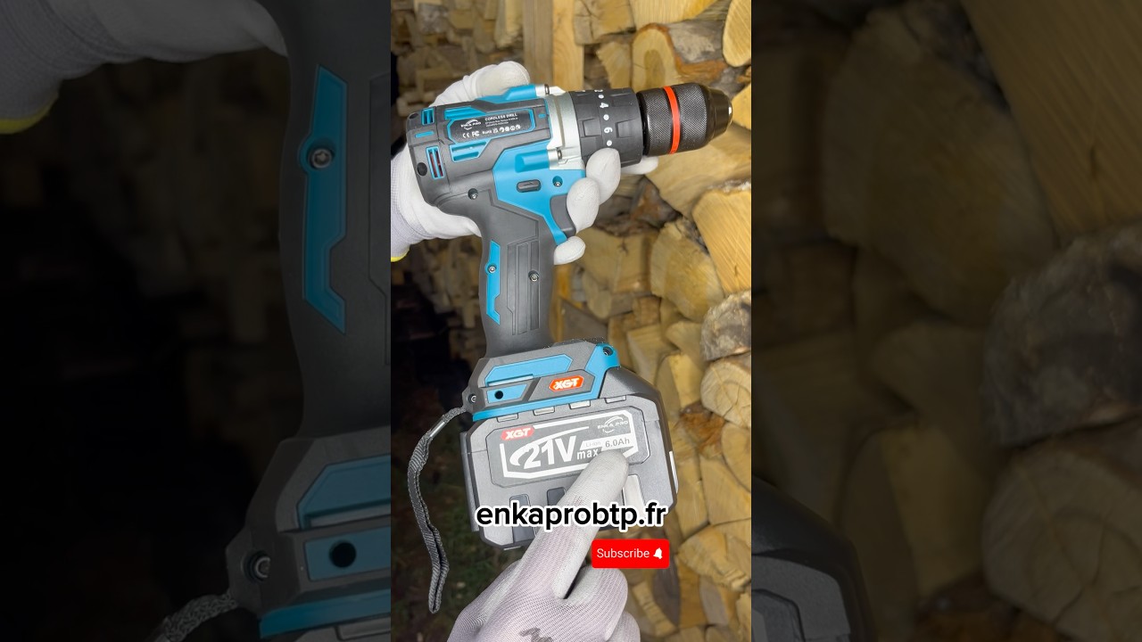 ENKAPRO Perceuse visseuse 21V 6Ah enkaprobtp.fr 