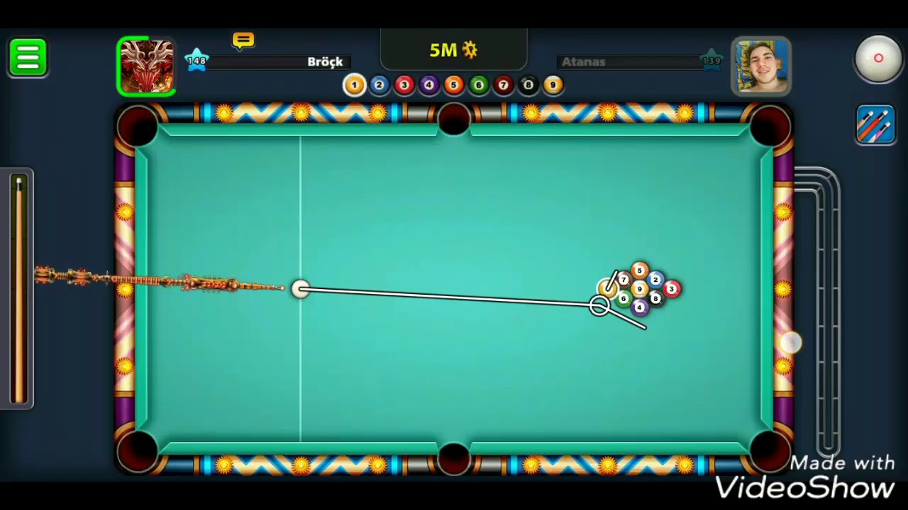 Inferno cue Golden break
