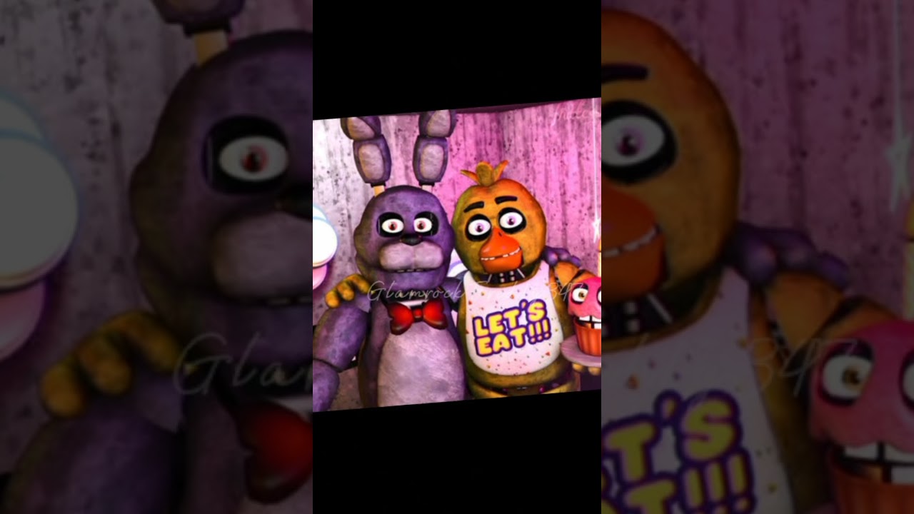 Fnaf couple(Bonnie x Chica,Freddy x Cirlus Baby,Freddy x Roxy)#fnaf#edit#short
