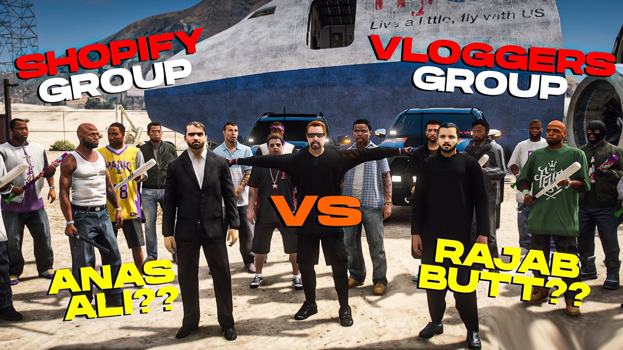 USTAAD ARRANGE FIGHT FOR FAMOUS YOUTUBERS | REAL PHADDA | GTA 5 STORIES