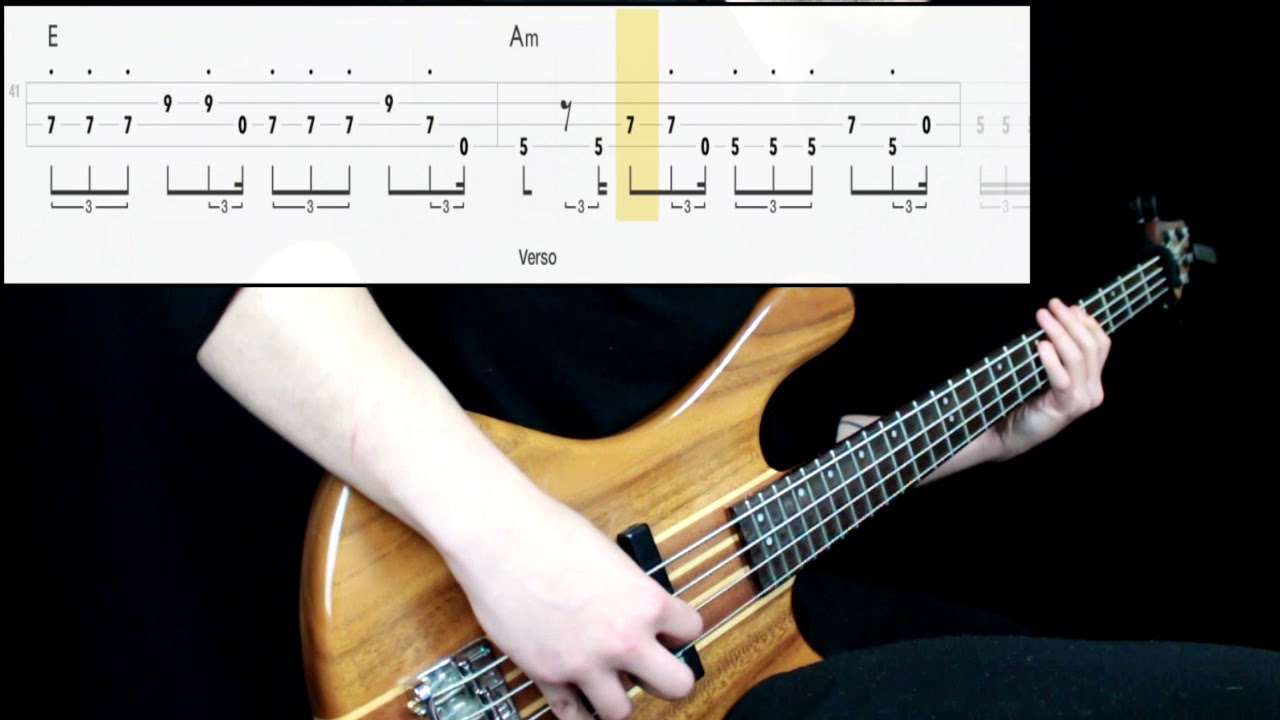 Los Prisioneros - No Necesitamos Banderas (Bass Cover) (Play Along Tabs In Video)