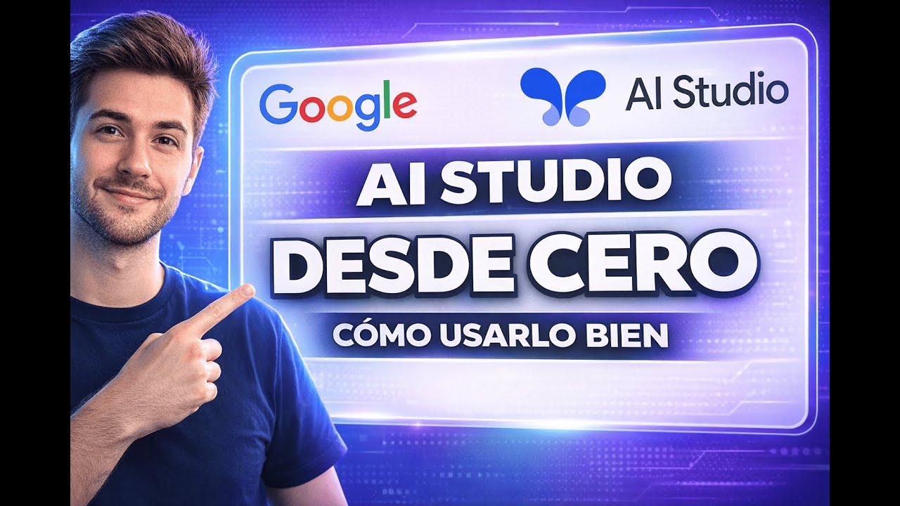 AI Studio de Google desde cero | Tutorial en español