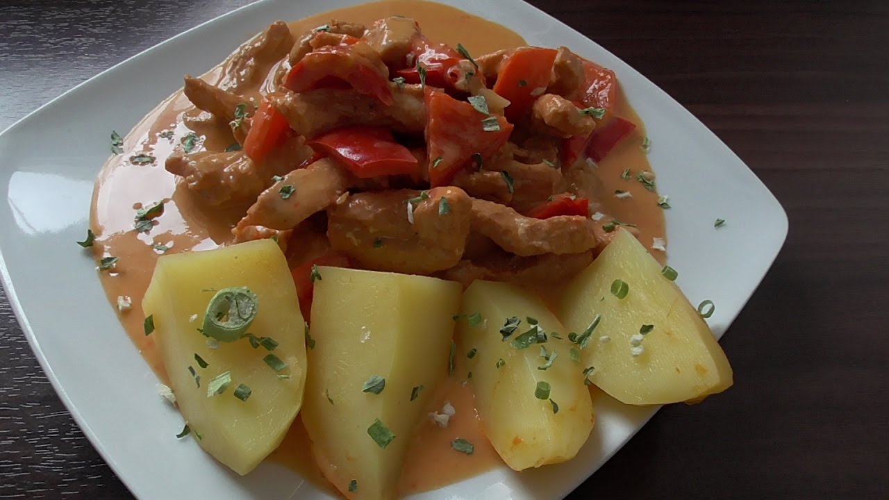 Paprika Geschnetzeltes All in one    Thermomix®TM5