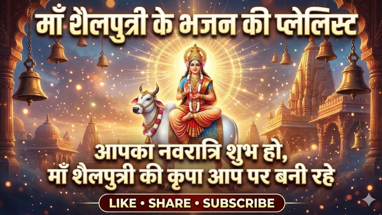 माँ शैलपुत्री के सुपरहिट भजन | Maa Shailputri Special Bhajan Playlist | Navratri Day 1 2026