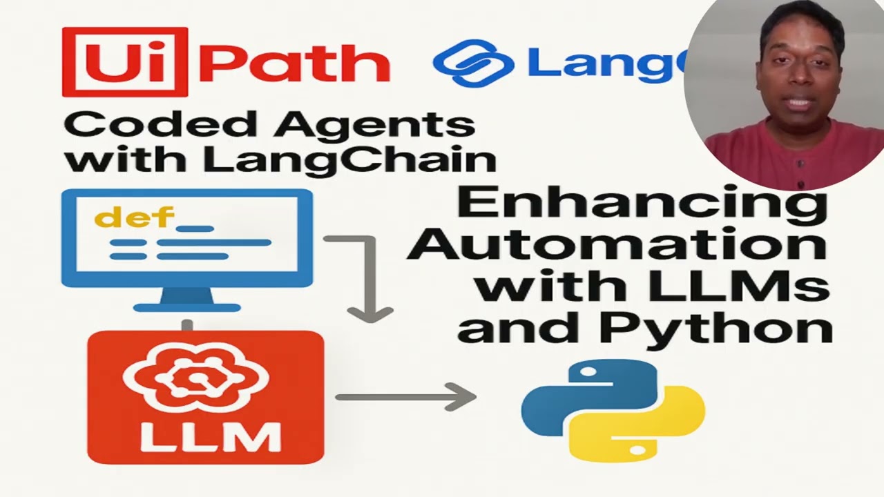 𝗨𝗶𝗣𝗮𝘁𝗵 Coded Agents with Langchain