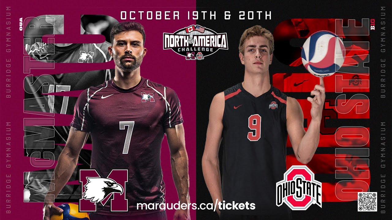 Men's Volleyball | McMaster vs. Ohio State (10/19/2024)