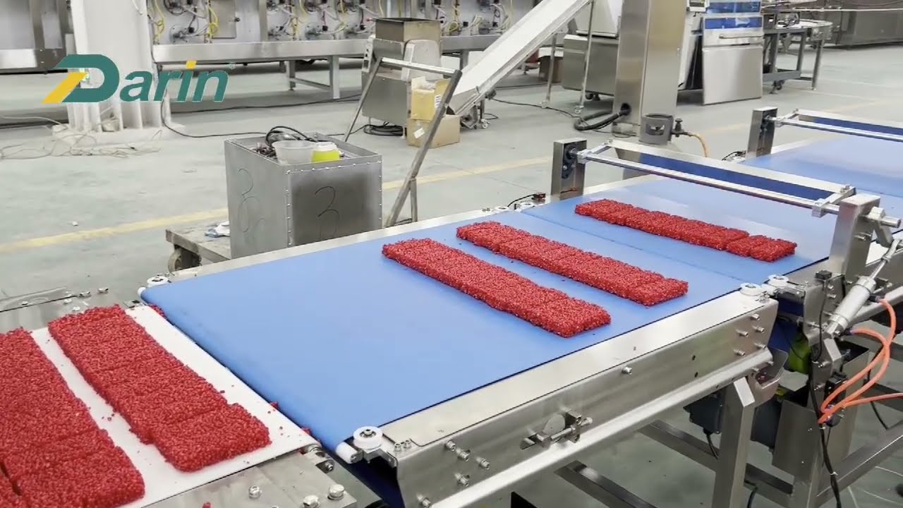 Darin Muesli Bars Cutting Machine with Automatic Sorting Feeding Packing Solution
