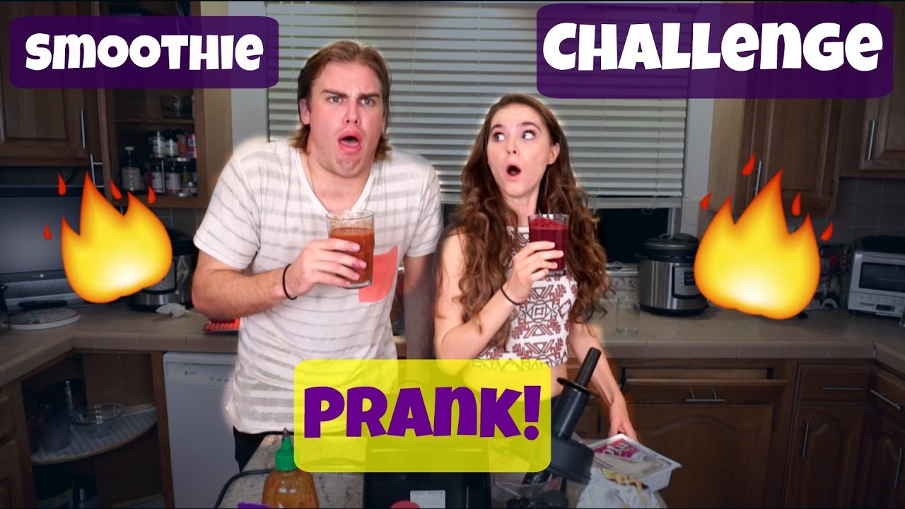 Smoothie Challenge GONE WRONG - ft Nina and Randa