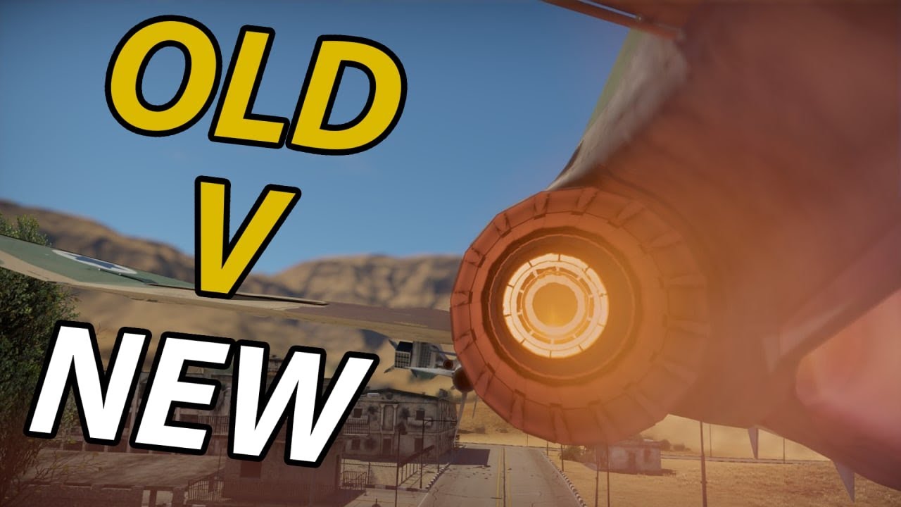 Old VS New Jet Sounds in War Thunder 